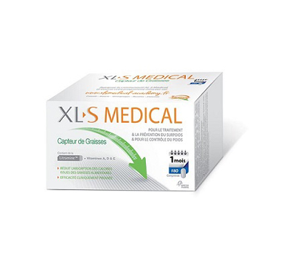 XL-S MEDICAL Capteur de Graisses 180 Comprimés